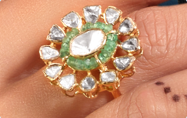 polki stone jewellery